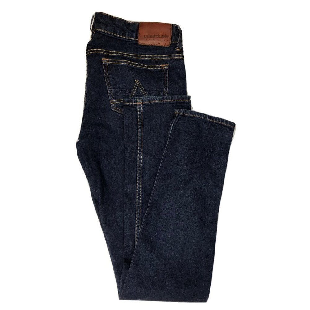 Gsus Sindustries Instinct Womens 30x32 Blue Denim Jeans Skinny The Rosa Stretch